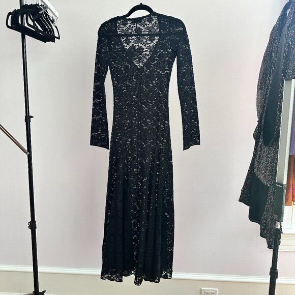 Gimaguas Tess Dress Black Lace Dress sz Small - Picture 5 of 5